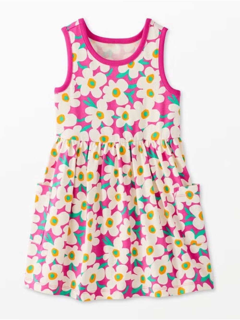 Hanna Andersson Sleeveless Playground Dress with Pockets